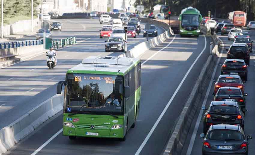 Autobús línea 661 apariciones marianas virgen de los dolores el escorial viajar al escorial