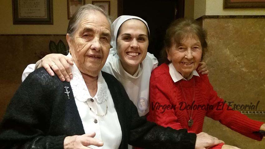 Hermanas Reparadoras Virgen de los Dolores el escorial iglesia fe carisma esperanza residencias de ancianos baratas