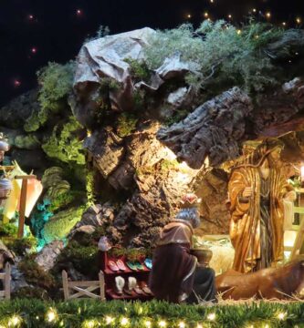 portal de belén en el escorial prado nuevo virgen dolorosa