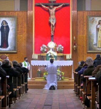 santa misa en prado nuevo