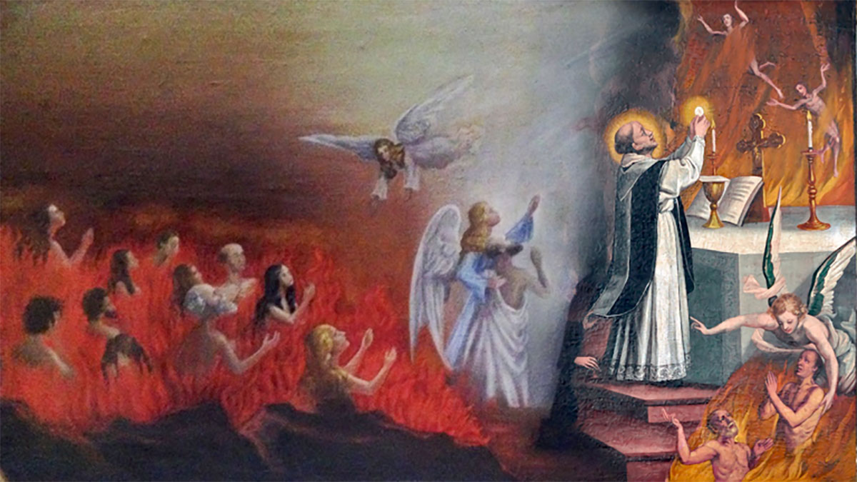 la importancia de la misa para las almas del purgatorio
